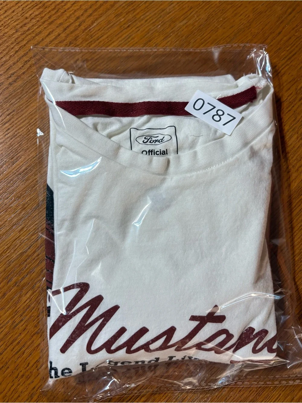 Ford Mustang 1965 Graphic T-Shirt White XS Classic Car Retro